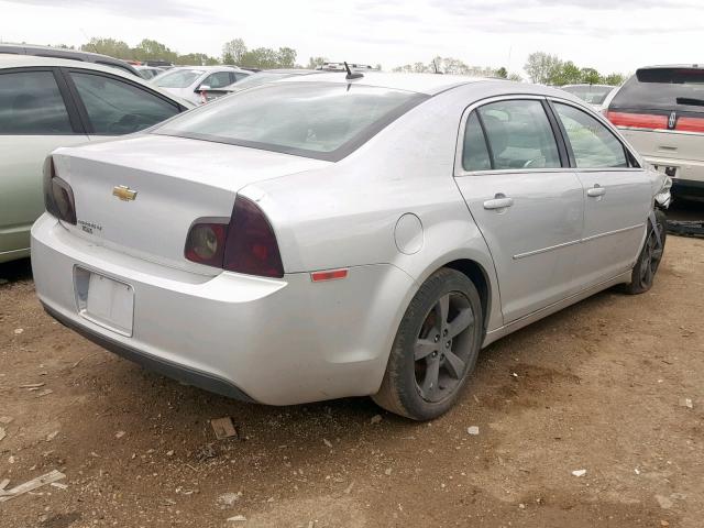1G1ZC5E15BF134475 - 2011 CHEVROLET MALIBU 1LT SILVER photo 4
