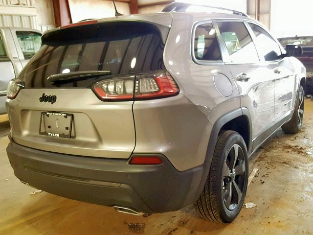 1C4PJLLN0KD290272 - 2019 JEEP CHEROKEE L GRAY photo 4