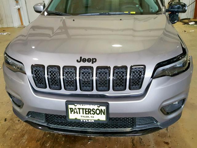 1C4PJLLN0KD290272 - 2019 JEEP CHEROKEE L GRAY photo 7