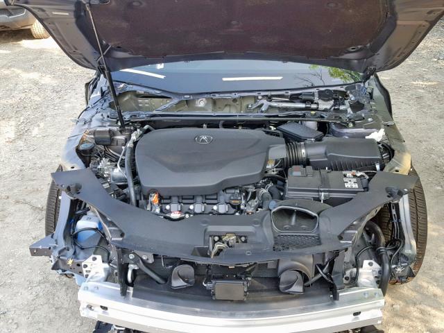 19UUB2F42KA010383 - 2019 ACURA TLX GRAY photo 7