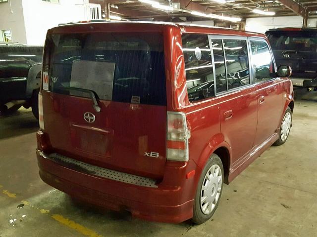 JTLKT334864108193 - 2006 TOYOTA SCION XB 栗色 照片 4