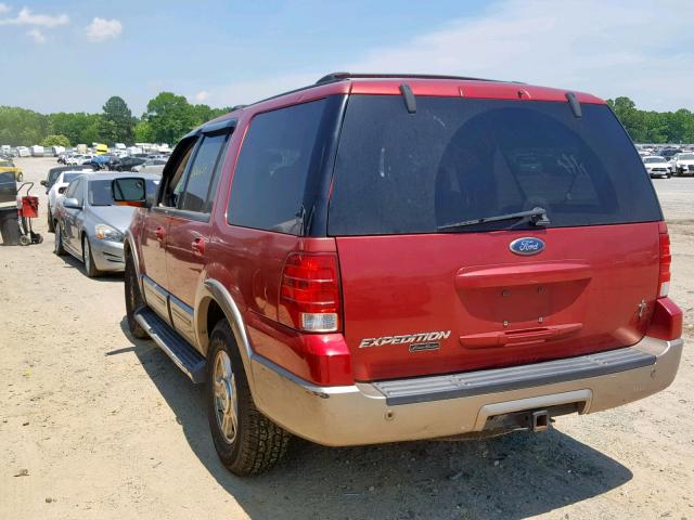 1FMFU17L43LA87470 - 2003 FORD EXPEDITION RED photo 3