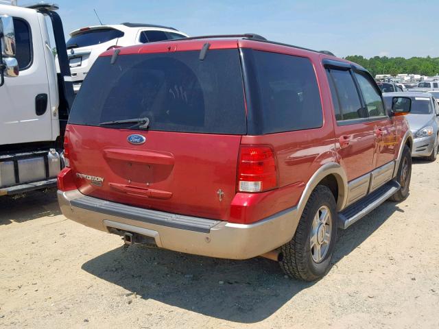 1FMFU17L43LA87470 - 2003 FORD EXPEDITION RED photo 4