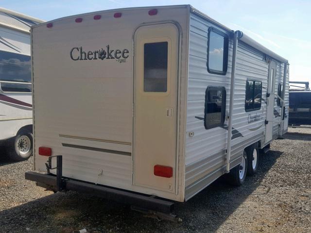 4X4TCKD266P101372 - 2006 WILDWOOD CHEROKEE WHITE photo 4