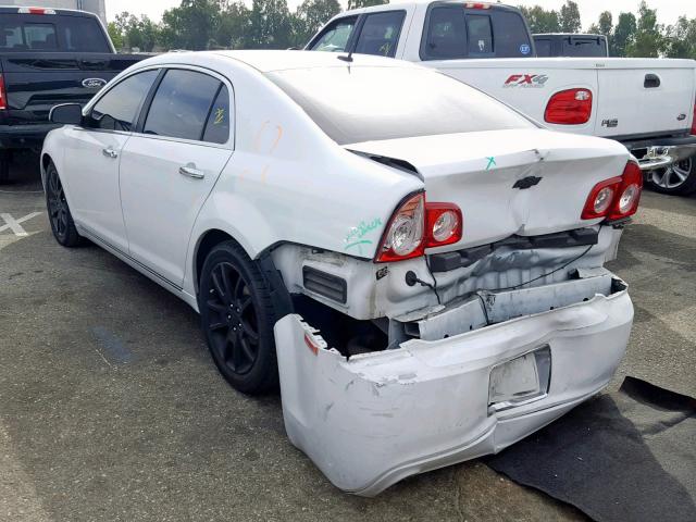 1G1ZE5E12BF363318 - 2011 CHEVROLET MALIBU LTZ თეთრი ფოტო 3