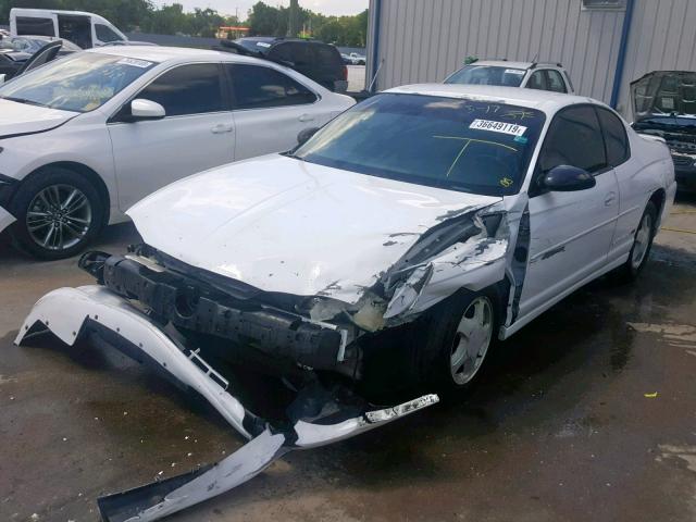 2G1WX12K5Y9176062 - 2000 CHEVROLET MONTE CARL 白色 照片 2