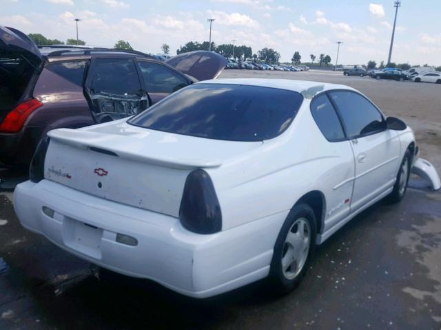 2G1WX12K5Y9176062 - 2000 CHEVROLET MONTE CARL 白色 照片 4
