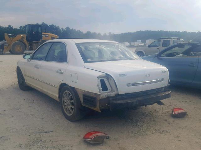 KMHFU45E42A196463 - 2002 HYUNDAI XG 350 WHITE photo 3