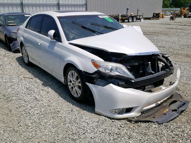 4T1BK3DB1CU450894 - 2012 TOYOTA AVALON BAS WHITE photo 1