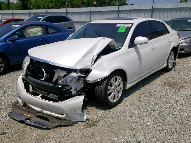 4T1BK3DB1CU450894 - 2012 TOYOTA AVALON BAS WHITE photo 2