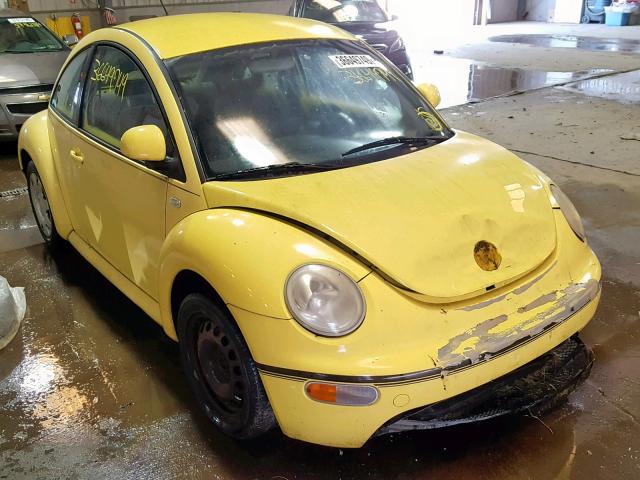 3VWCC21C1XM417642 - 1999 VOLKSWAGEN NEW BEETLE Sarı foto 1