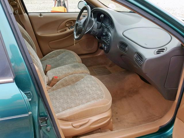 1FALP57U3TA193781 - 1996 FORD TAURUS GL GREEN photo 5