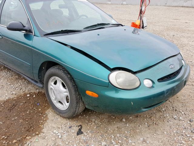 1FALP57U3TA193781 - 1996 FORD TAURUS GL GREEN photo 9