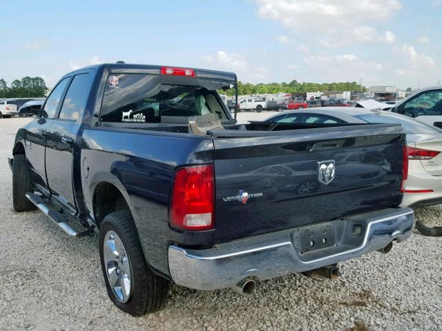 1C6RR6LTXDS627246 - 2013 RAM 1500 SLT BLUE photo 3