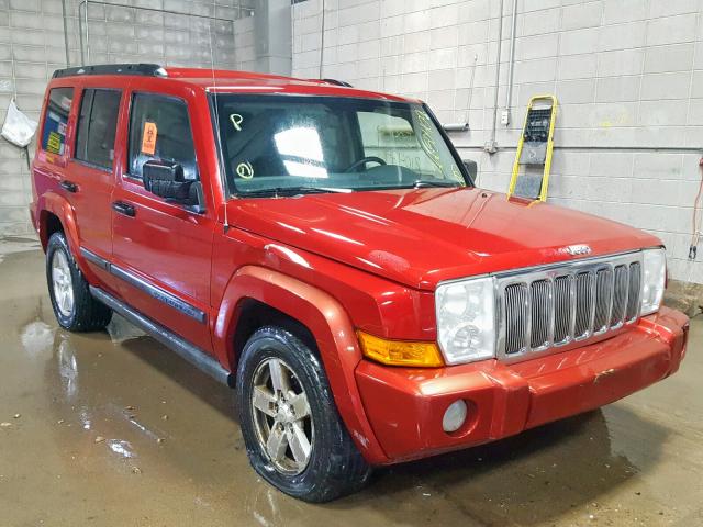 1J8HG48N36C229309 - 2006 JEEP COMMANDER 红色 照片 1