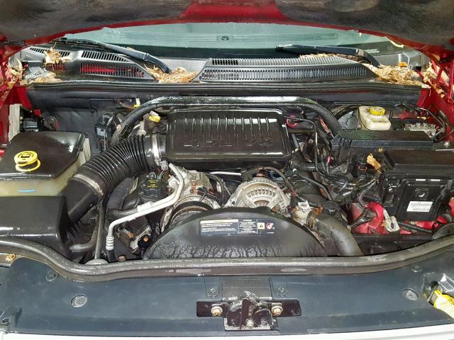 1J8HG48N36C229309 - 2006 JEEP COMMANDER 红色 照片 7