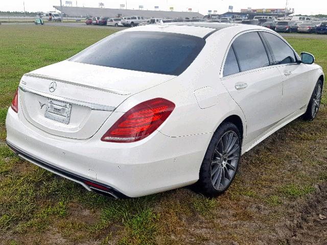 WDDUG8CB5FA147173 - 2015 MERCEDES-BENZ SL 550 WHITE photo 4