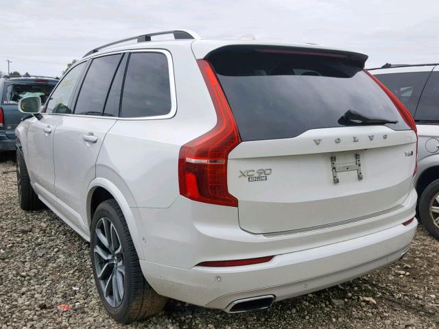 YV4A22PK3H1117009 - 2017 VOLVO XC90 T6 WHITE photo 3