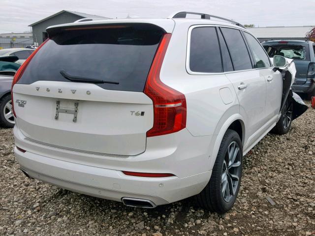 YV4A22PK3H1117009 - 2017 VOLVO XC90 T6 WHITE photo 4