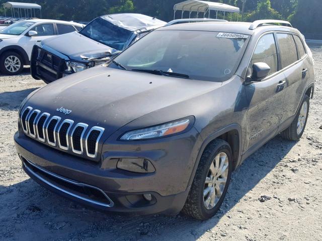 1C4PJLDB9HW517704 - 2017 JEEP CHEROKEE L GRAY photo 2