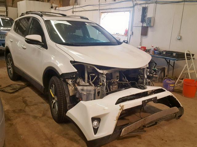 2T3RFREV3JW792575 - 2018 TOYOTA RAV4 ADVEN WHITE photo 1