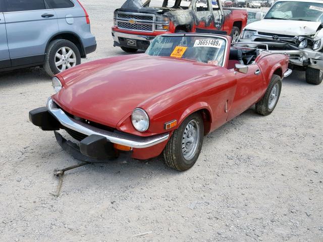 FM62105U - 1977 TRIUMPH CAR SPITFIRE RED photo 2