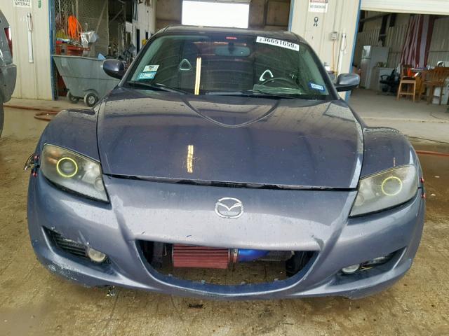 JM1FE173570213845 - 2007 MAZDA RX8 SILVER photo 9