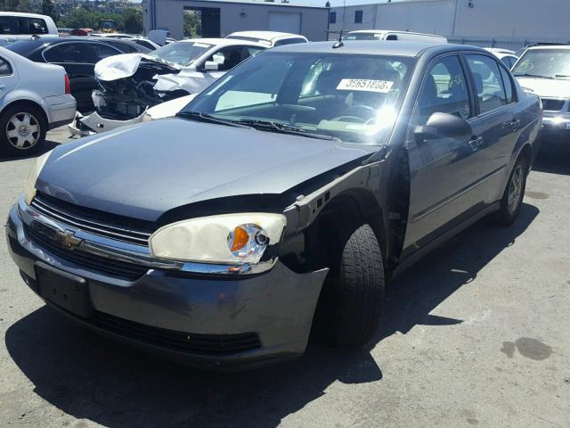 1G1ZT54874F139372 - 2004 CHEVROLET MALIBU LS 灰色 照片 2