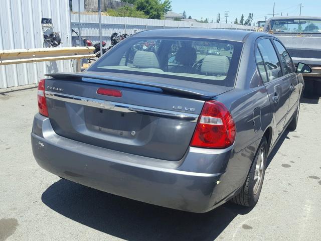 1G1ZT54874F139372 - 2004 CHEVROLET MALIBU LS 灰色 照片 4