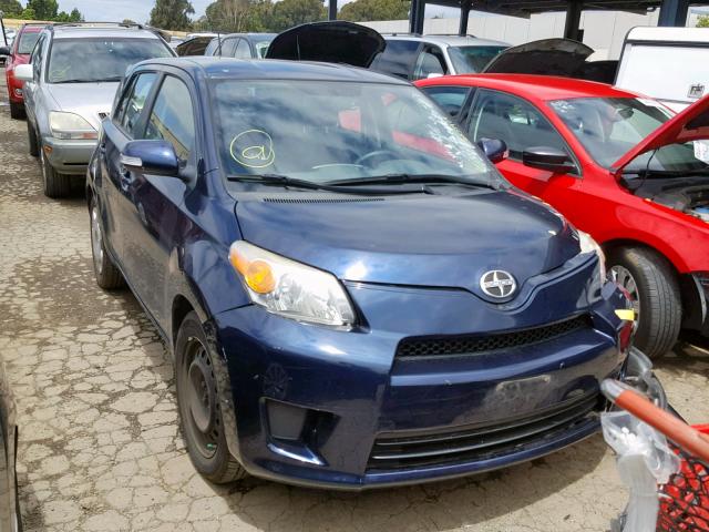 JTKKU4B46B1012874 - 2011 TOYOTA SCION XD BLUE photo 1