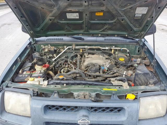 5N1ED28T5YC576239 - 2000 NISSAN XTERRA XE GREEN photo 7