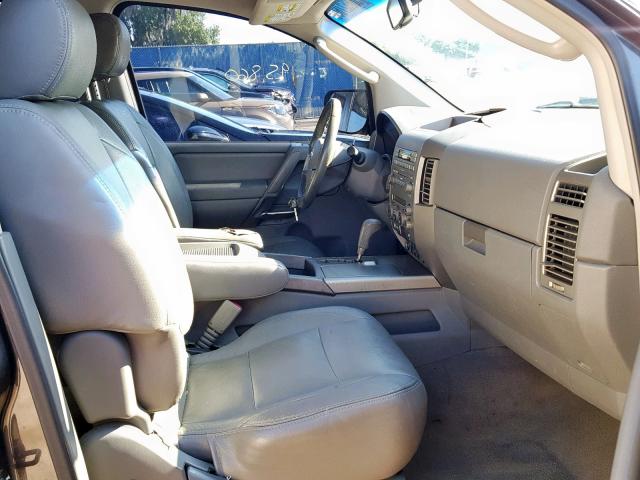 5N1AA08A66N707741 - 2006 NISSAN ARMADA SE GRAY photo 5