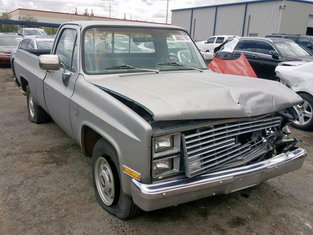 1GCGC24J1DJ106834 - 1983 CHEVROLET C20 SILVER photo 1