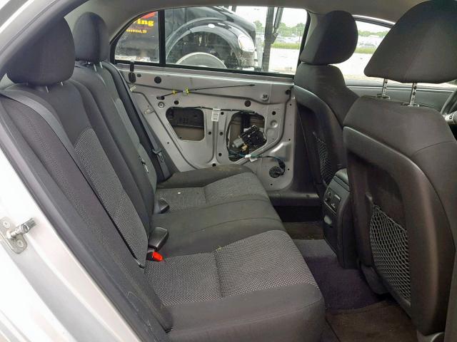 1G1ZC5E04CF278169 - 2012 CHEVROLET MALIBU 1LT SILVER photo 6