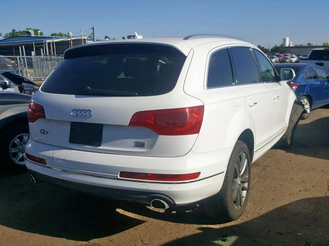 WA1LMAFE0FD018312 - 2015 AUDI Q7 TDI WHITE photo 4