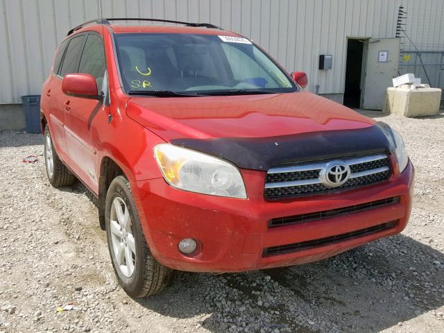 JTMBD31V065008037 - 2006 TOYOTA RAV4 LIMIT RED photo 1