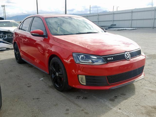 3VW5T7AJ2FM317617 - 2015 VOLKSWAGEN JETTA GLI RED photo 1