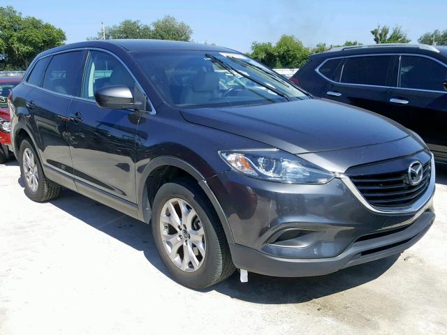 JM3TB2CA3F0457067 - 2015 MAZDA CX-9 TOURI GRAY photo 1