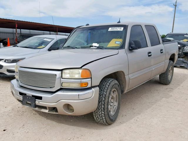 2GTEK13T541301613 - 2004 GMC NEW SIERRA SILVER photo 2