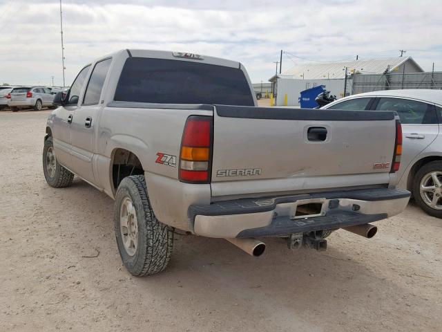 2GTEK13T541301613 - 2004 GMC NEW SIERRA SILVER photo 3