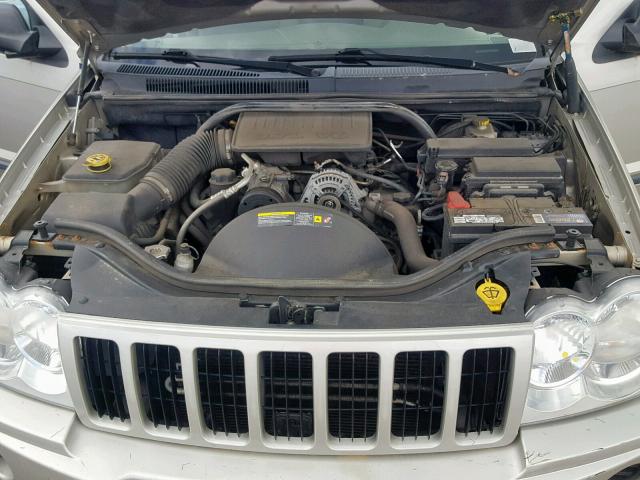 1J8GR48K97C548954 - 2007 JEEP GRAND CHER BEIGE photo 7