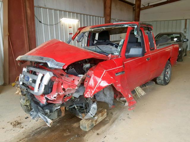 1FTKR4EE7BPA85309 - 2011 FORD RANGER SUP RED photo 2