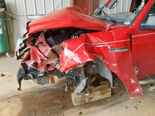 1FTKR4EE7BPA85309 - 2011 FORD RANGER SUP RED photo 9