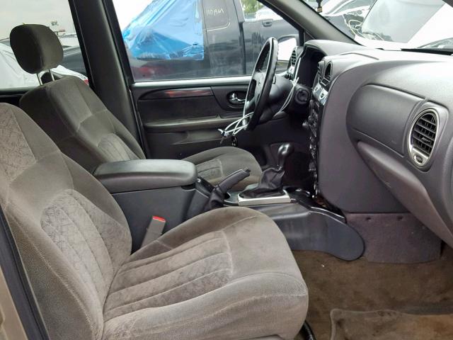 1GKDT13S722175322 - 2002 GMC ENVOY SILVER photo 5