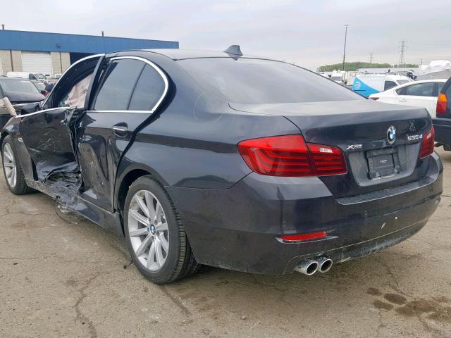 WBAFV3C50ED684632 - 2014 BMW 535 D BLACK photo 3