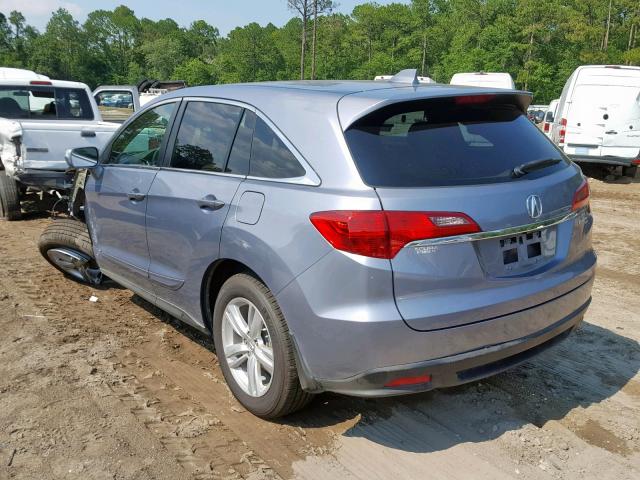 5J8TB3H50EL003156 - 2014 ACURA RDX TECHNO BLUE photo 3