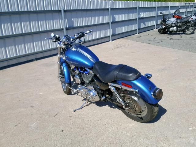 1HD1CGP176K423074 - 2006 HARLEY-DAVIDSON XL1200 C BLUE photo 3