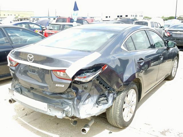 JM1GJ1U53F1193982 - 2015 MAZDA 6 SPORT GRAY photo 4