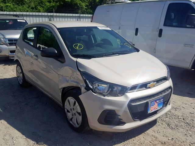 KL8CB6SA1JC470966 - 2018 CHEVROLET SPARK LS SILVER photo 1