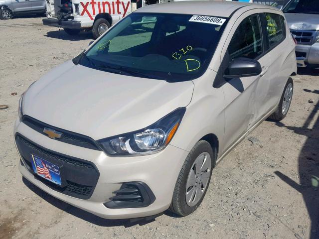 KL8CB6SA1JC470966 - 2018 CHEVROLET SPARK LS SILVER photo 2